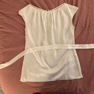 Worthington Silky Cream Blouse